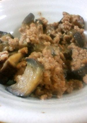 簡単☆なすとひき肉の油味噌-レシピのメイン写真