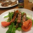 GABANで作るステーキサラダ