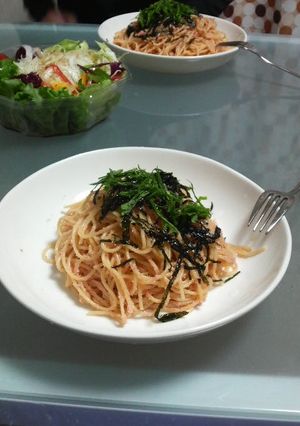 超簡単☆たらこ（明太子）ｽﾊﾟｹﾞﾃｨｰ-レシピのメイン写真