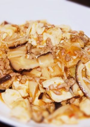 たくさんきのこの麻婆豆腐-レシピのメイン写真
