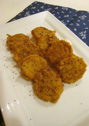長芋のカレー風味揚げ。-レシピのメイン写真