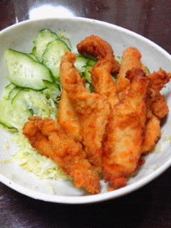 鶏むね肉のスティック唐揚げ-レシピのメイン写真