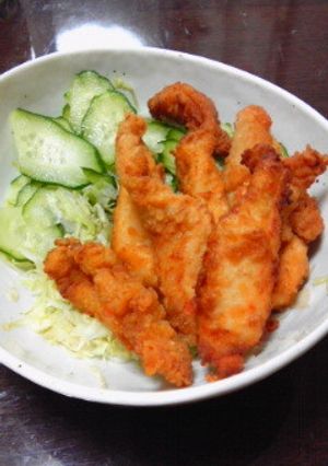 鶏むね肉のスティック唐揚げ-レシピのメイン写真