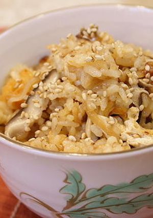 味噌バター風味のきのこキムチご飯-レシピのメイン写真