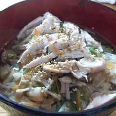 รูปของ ☆塩鶏スープかけ雑穀ご飯☆