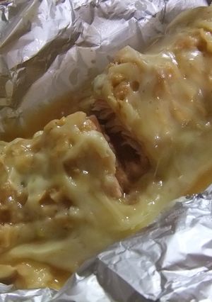 鮭のホイル焼き★ネギ味噌チーズ★-レシピのメイン写真