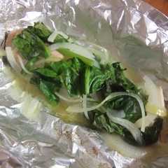 รูปของ 我が家の鮭のホイル焼き★バターポン酢