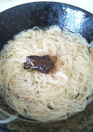 お茶漬けの素で超簡単にゅーめん-レシピのメイン写真
