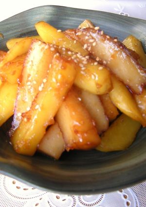 じゃがいもとさつま揚げの甘辛煮☆-レシピのメイン写真