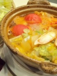 カニ風味トマト鍋-レシピのメイン写真
