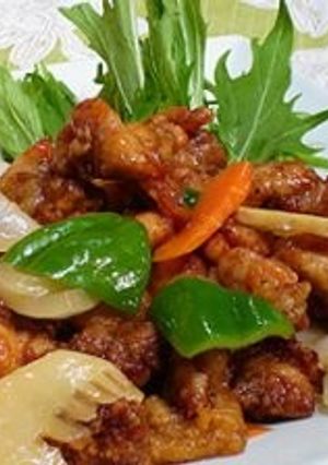 お肉のかけぽん絡め-レシピのメイン写真