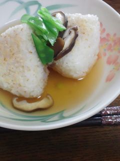 焼きおにぎりの和風あんかけ-レシピのメイン写真