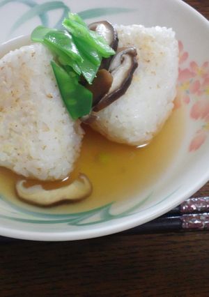 焼きおにぎりの和風あんかけ-レシピのメイン写真