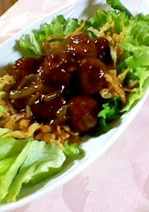 パリパリ☆甘酢肉団子-レシピのメイン写真