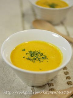 【簡単】濃厚かぼちゃスープ-レシピのメイン写真