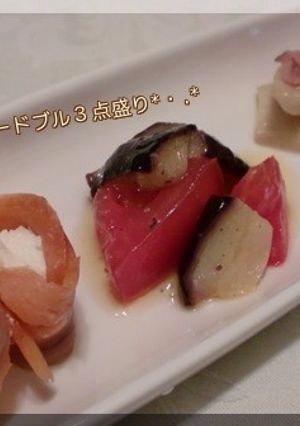 オードブル3点盛り♪-レシピのメイン写真