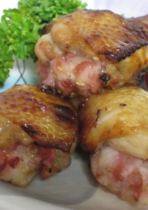 はんぺん詰め~和風手羽先焼き~-レシピのメイン写真
