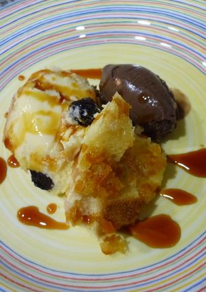 オレンジ風味のパンプディング☆-レシピのメイン写真
