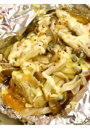トースターまかせ☆鶏肉のホイル焼き-レシピのメイン写真
