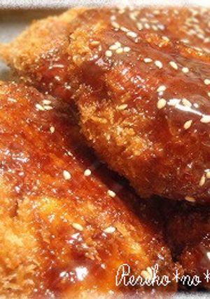 イナダの和風メンチカツ（照り焼きソース）-レシピのメイン写真