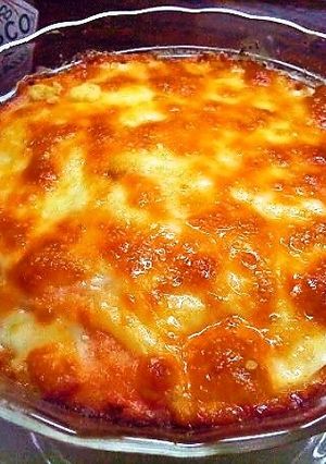 居酒屋風！ポテトのめんたいマヨチーズ焼き-レシピのメイン写真