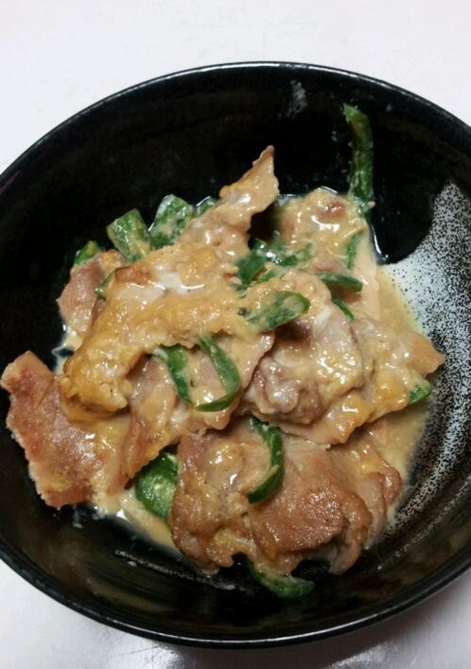 卵ふんわり豚肉オイマヨ炒め-レシピのメイン写真