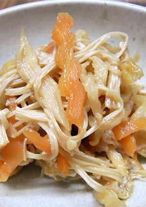 切り干し大根と干しエノキの煮物-レシピのメイン写真