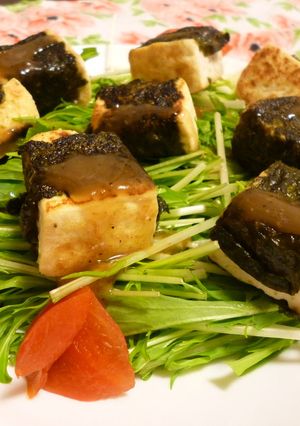 豆腐のり巻きソテー-レシピのメイン写真