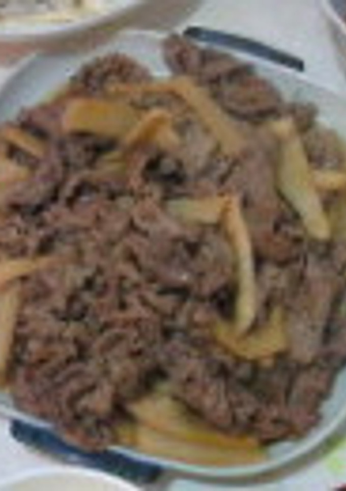 牛肉とメンマの炒め煮-レシピのメイン写真