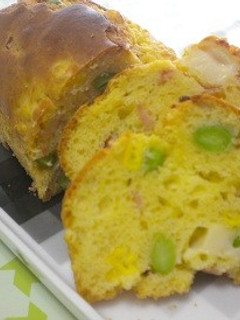 ホットケーキミックスで塩麹ケークサレ-レシピのメイン写真