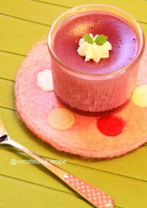 ☆紫芋のなめらかプリン☆-レシピのメイン写真