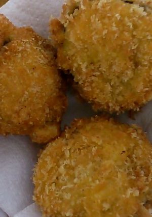 なすびのジューシーはさみ揚げ-レシピのメイン写真