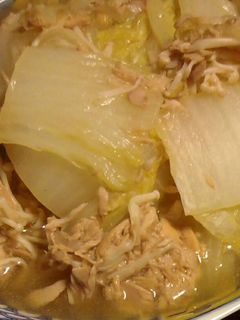 白菜とツナとえのき茸の重ね煮-レシピのメイン写真