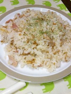 ツナ☆ベーコンピラフ-レシピのメイン写真