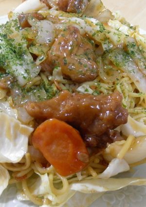 酢豚焼そば-レシピのメイン写真