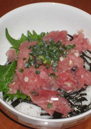 自家製すき身で★超美味！ねぎトロ丼-レシピのメイン写真