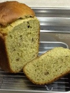 HBで簡単☆抹茶大納言パン-レシピのメイン写真
