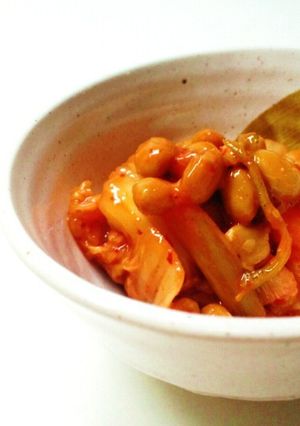 ＊食べてキレイに◆なっとお酢キムチ＊-レシピのメイン写真