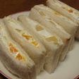 水切りヨーグルトで♪フルーツサンド