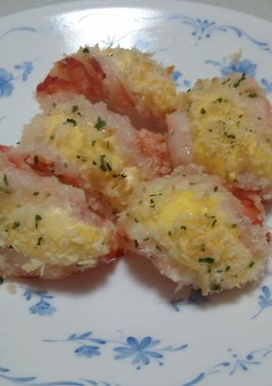 トースターでくるりんエビ焼き☆-レシピのメイン写真
