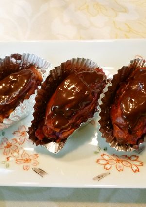 ビターチョコ味のスイートポテト-レシピのメイン写真
