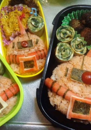 シャアザクのキャラ弁-レシピのメイン写真
