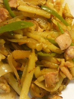 シャキシャキポテトのベーコン炒め-レシピのメイン写真