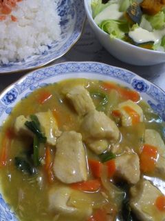 柔らか胸肉のカレースープ♪-レシピのメイン写真