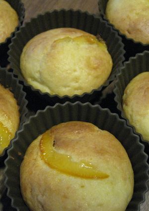 ホットケーキミックスdeオレンジマフィン-レシピのメイン写真