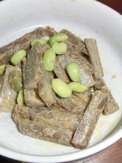 ごぼうのピーナッツバター和え-レシピのメイン写真