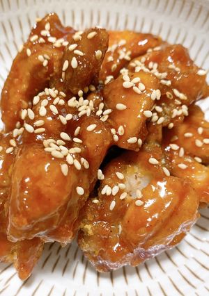 やみつき！韓国風ヤンニョムチキン-レシピのメイン写真