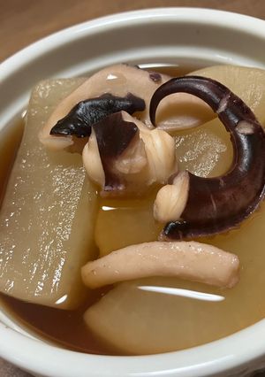 イカと大根の煮物-レシピのメイン写真