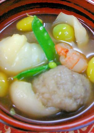 蓮根団子のあんかけ-レシピのメイン写真