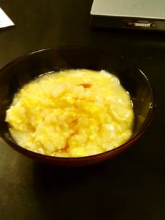顆粒ダシと卵だけの簡単粥(雑炊?)-レシピのメイン写真